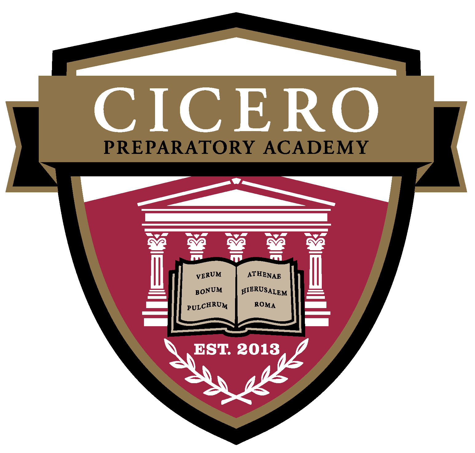 Great Hearts Cicero Prep, Serving Grades 6-12  School Crest